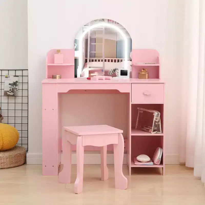 Coiffeuse pour enfants avec miroir