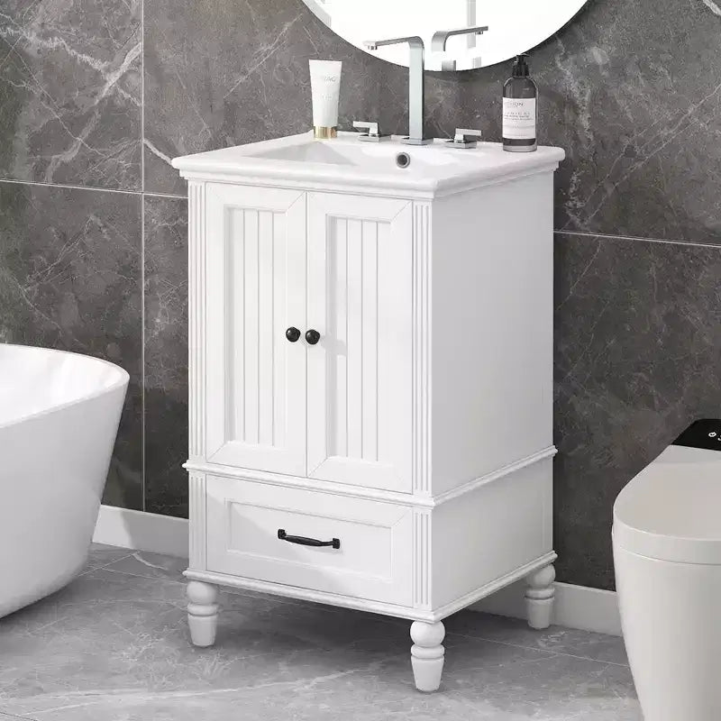 Meuble de salle de bain avec lavabo