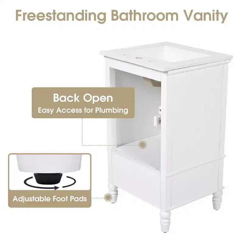 Meuble de salle de bain avec lavabo