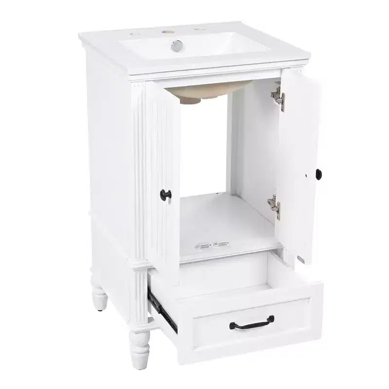 Meuble de salle de bain avec lavabo