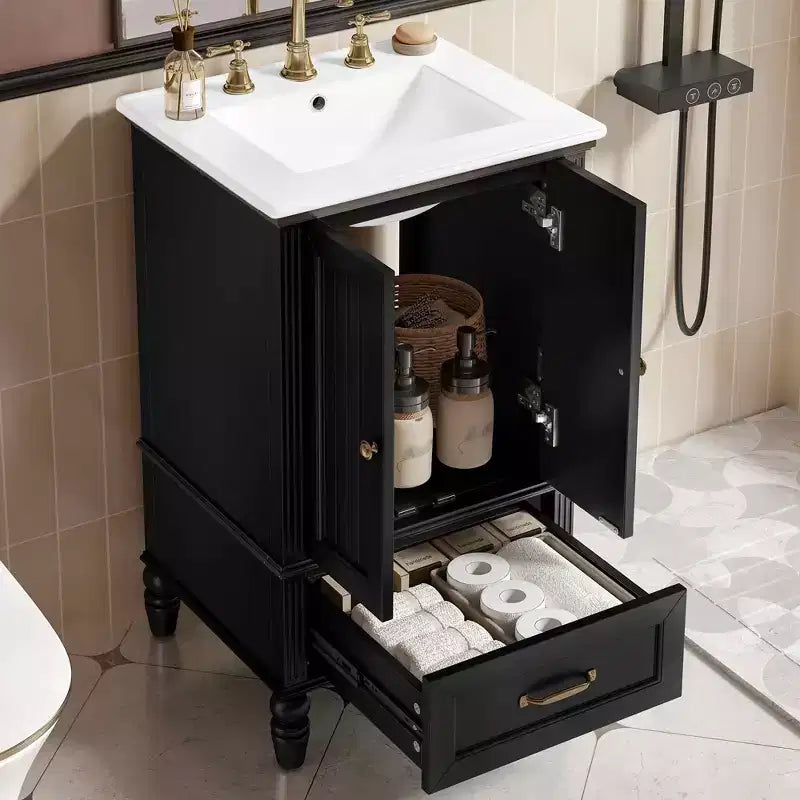 Meuble de salle de bain avec lavabo