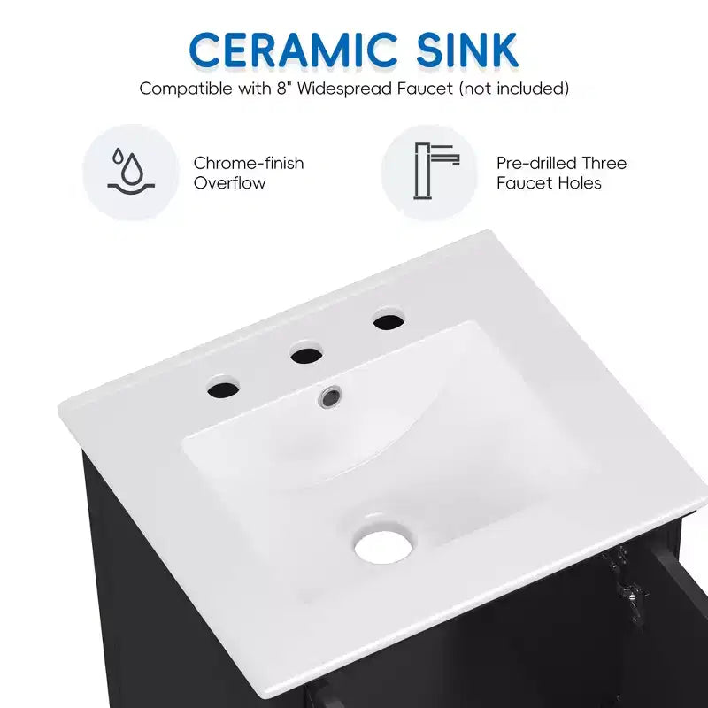 Meuble de salle de bain avec lavabo