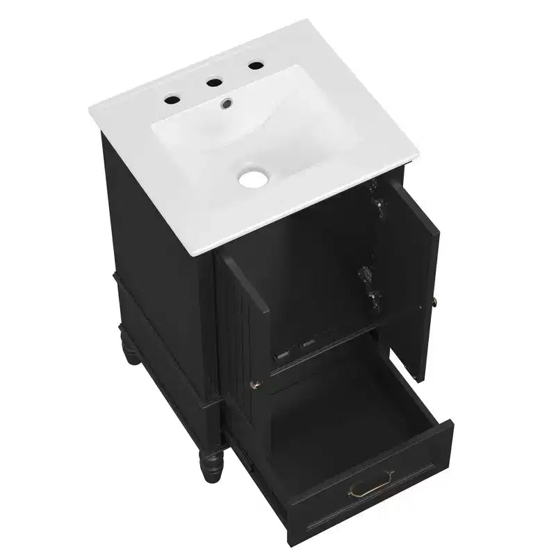 Meuble de salle de bain avec lavabo
