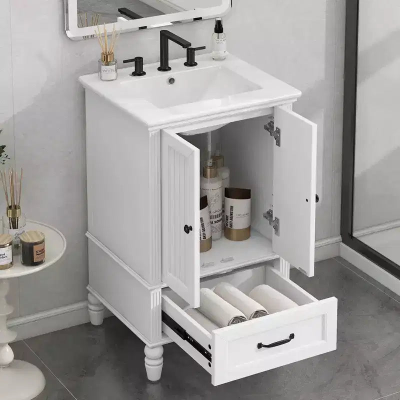 Meuble de salle de bain avec lavabo