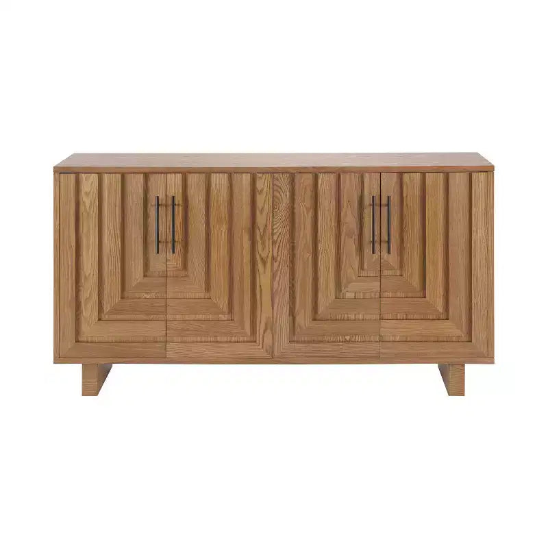 Bahut en bois de style médiéval