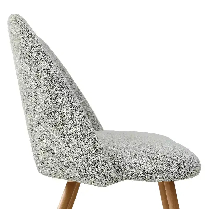 Chaises de salle à manger capitonnées ; chaises de cuisine modernes et confortables