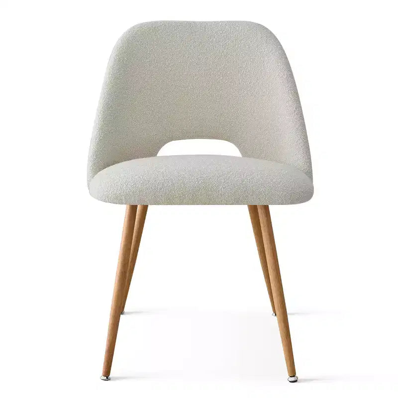 Chaises de salle à manger capitonnées ; chaises de cuisine modernes et confortables