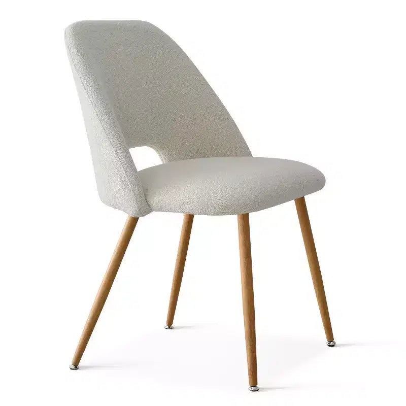 Chaises de salle à manger capitonnées ; chaises de cuisine modernes et confortables