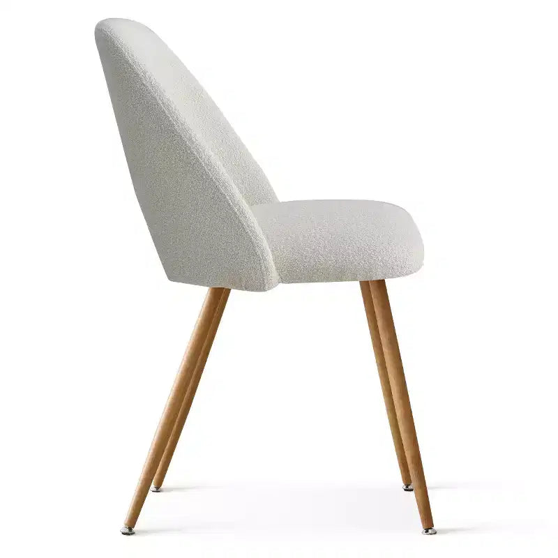 Chaises de salle à manger capitonnées ; chaises de cuisine modernes et confortables