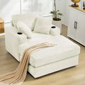 Fauteuil inclinable en velours côtelé avec repose-pieds, style moderne