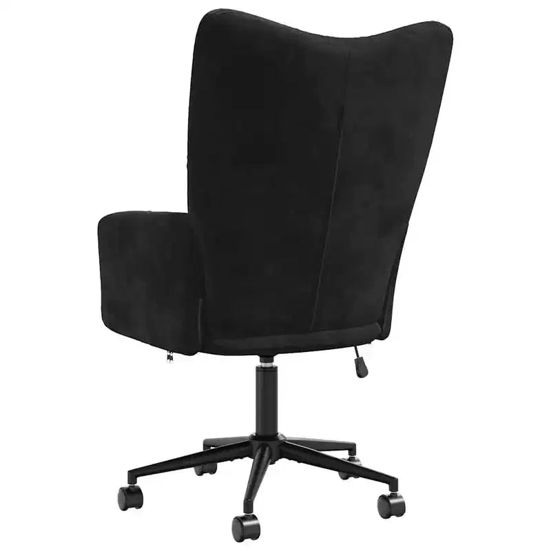 Chaise Relaxante Velours Gris Clair