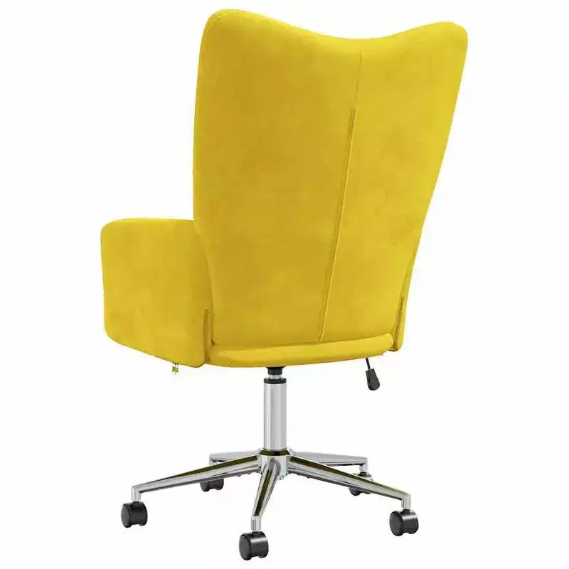 Chaise Relaxante Velours Gris Clair