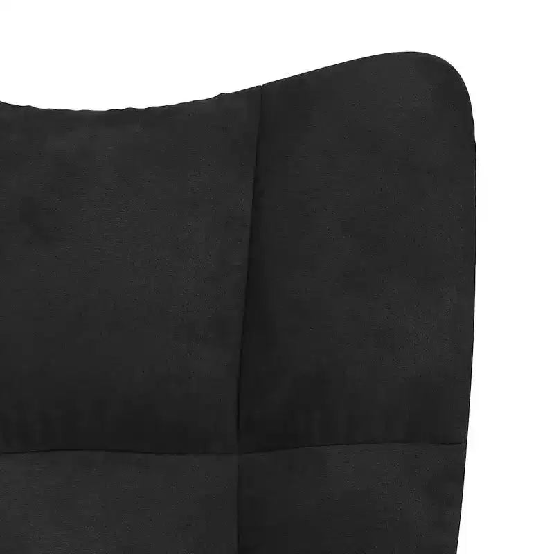 Chaise Relaxante Velours Gris Clair
