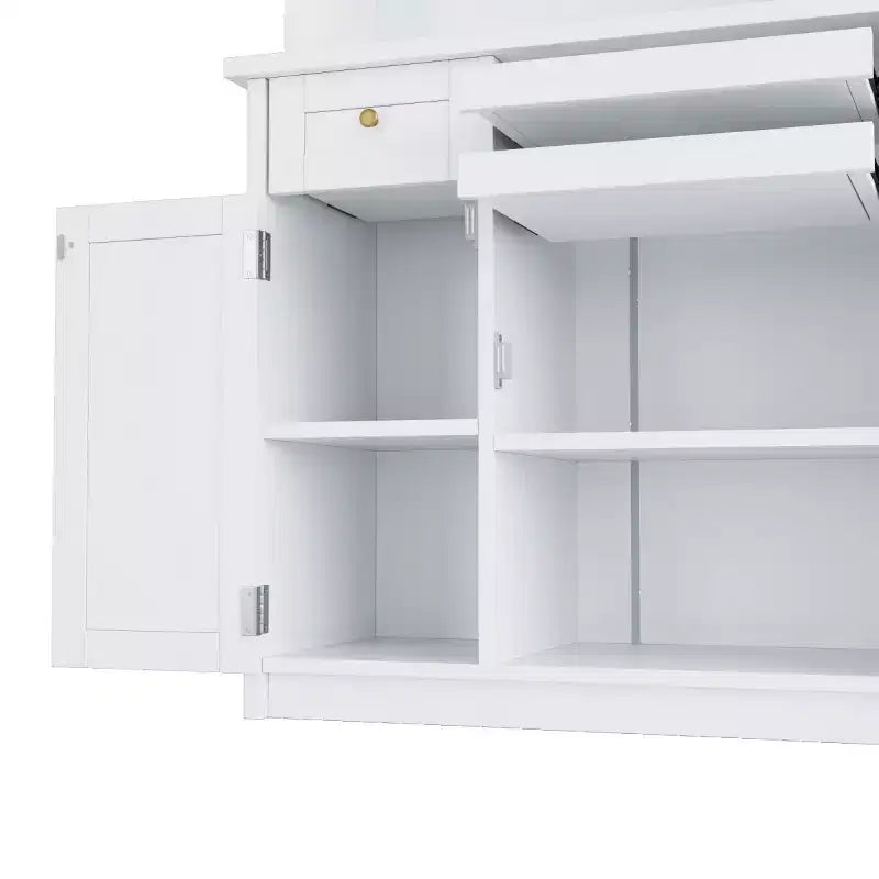 Buffet autoportant, adapté aux cuisines, salles à manger ou salons.