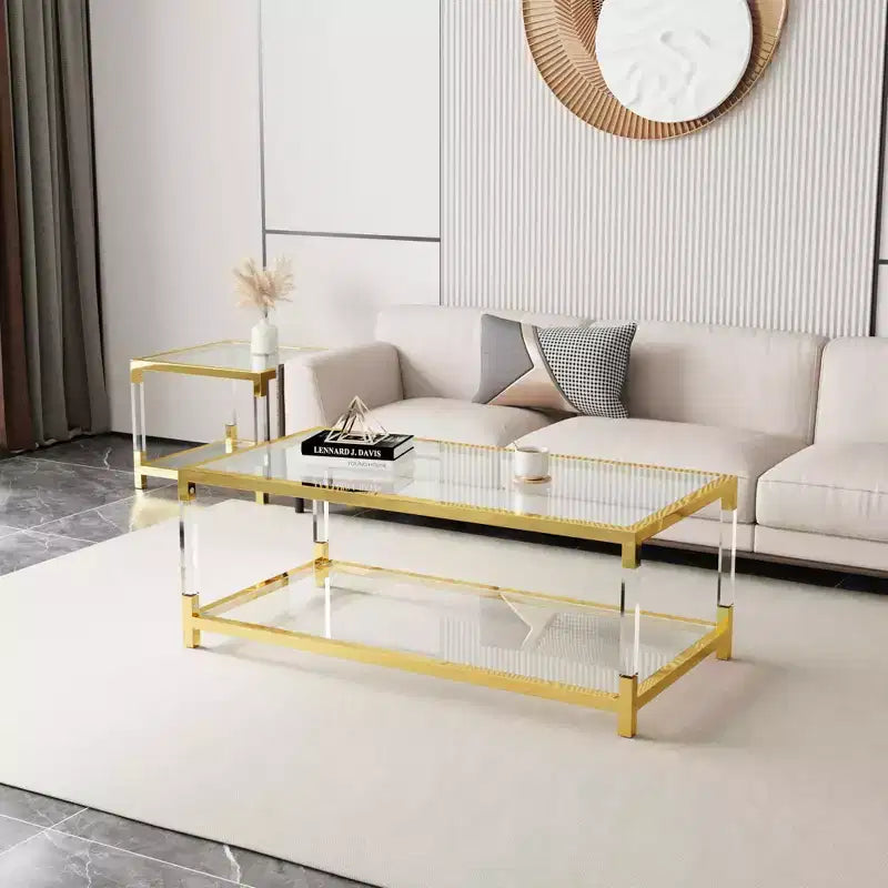 Les tables basses modernes conviennent aux salons et aux bureaux.