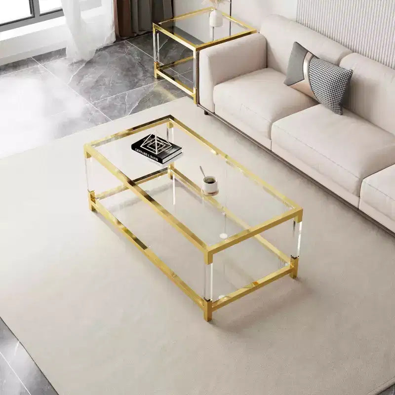 Les tables basses modernes conviennent aux salons et aux bureaux.