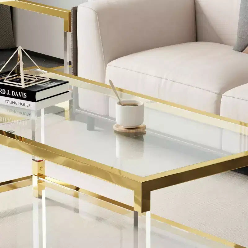 Les tables basses modernes conviennent aux salons et aux bureaux.