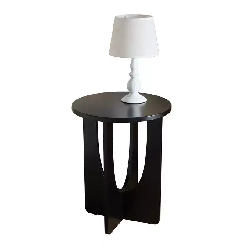 Table d'appoint ronde au design moderne