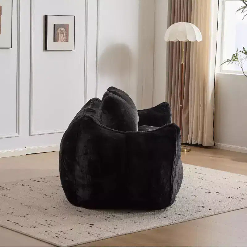 Canapé géant en pouf ; pouf deux places en mousse à mémoire de forme