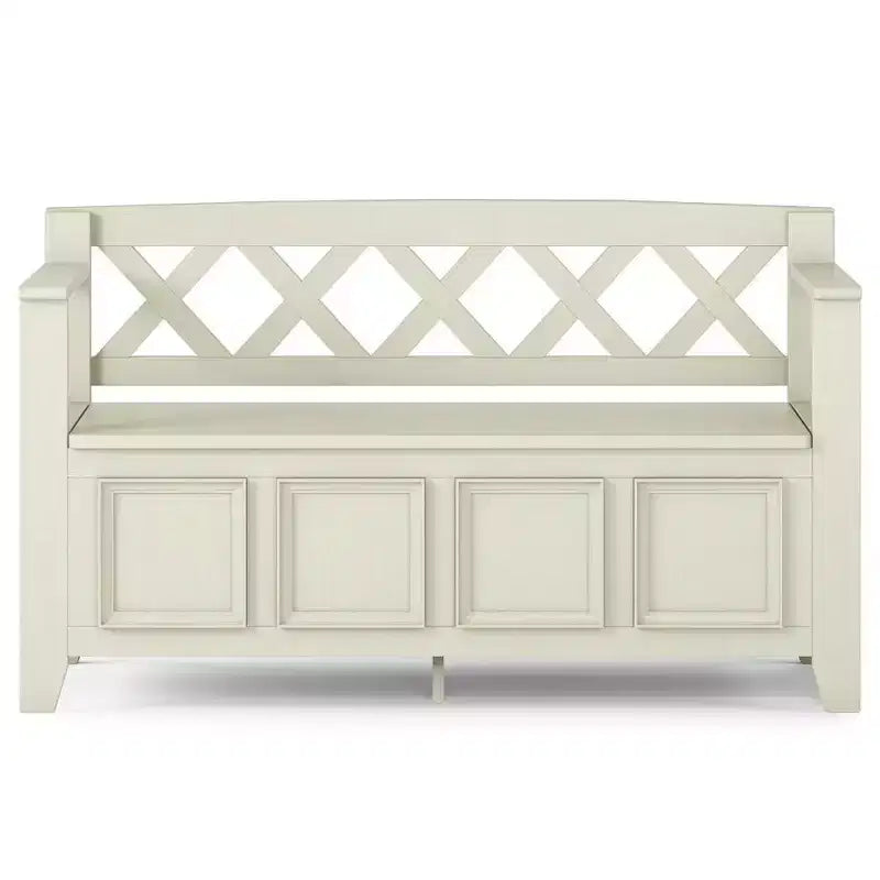 Banc de rangement d'entrée de style transitoire