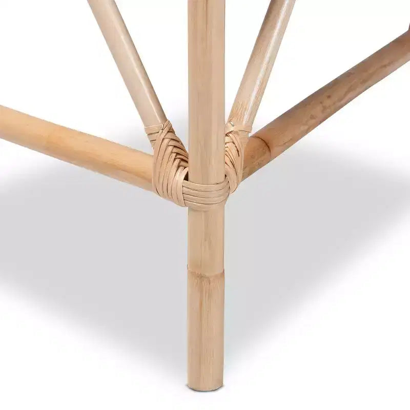 Table d'appoint. Table gigogne triangulaire fabriquée à la main